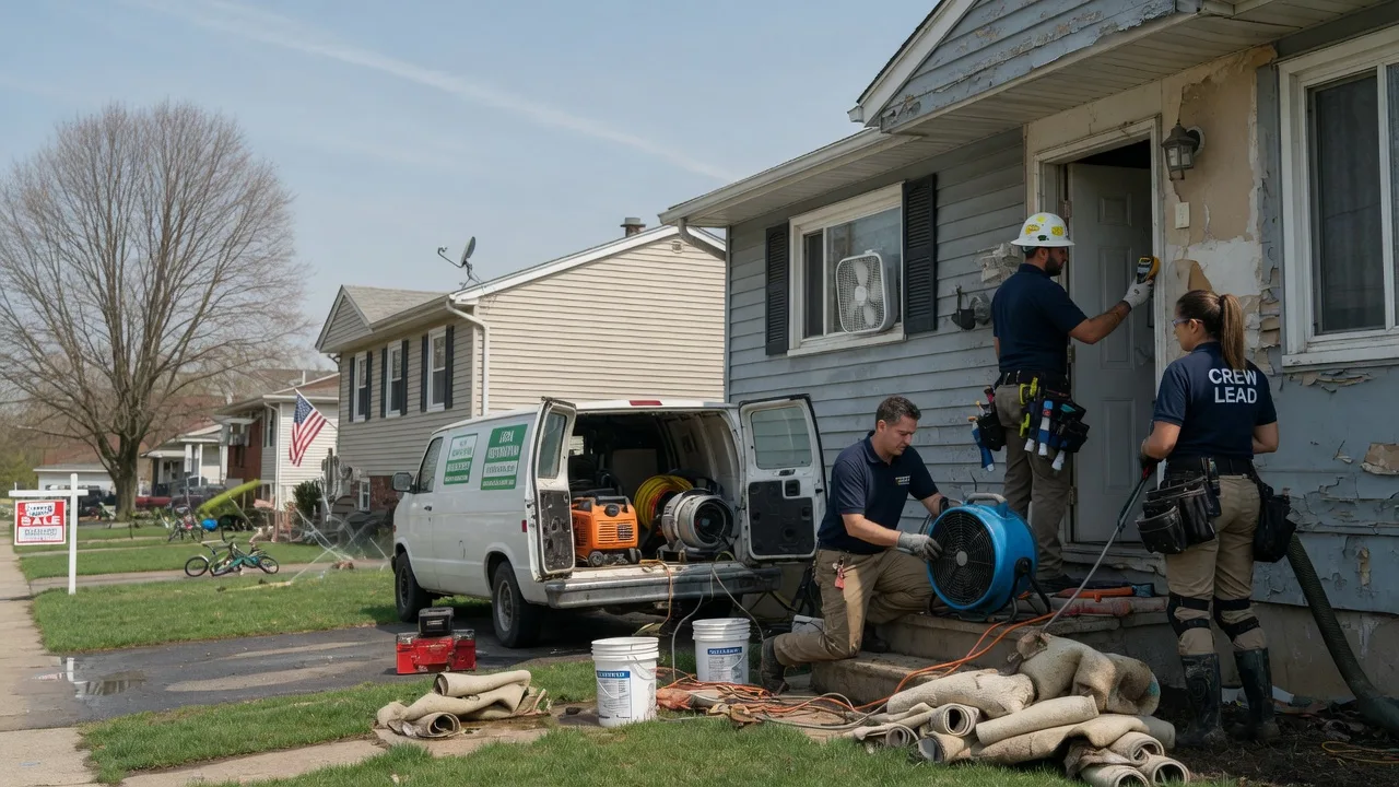 Flood Cleanup in Kenilworth, IL near me