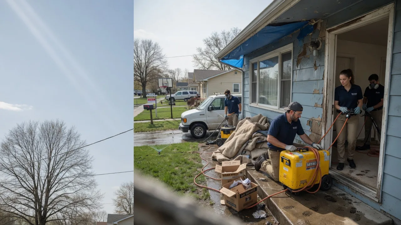 Basement Flood Cleanup in Kenilworth, IL near me